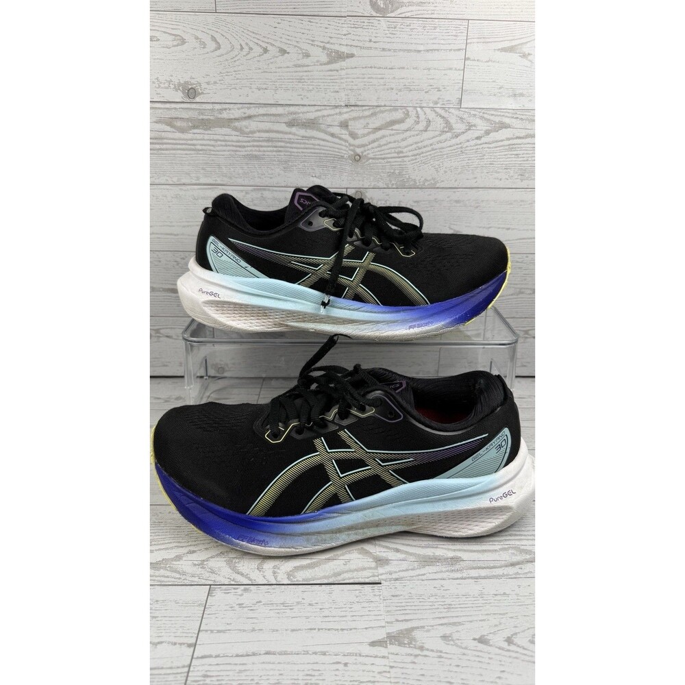 Asics Gel Kayano 30 Shoes Womens Size 9.5 Black Running Sneakers #487
